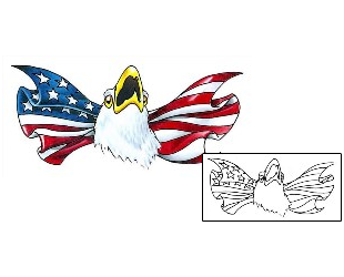 Patriotic Tattoo Animal tattoo | SUF-00010