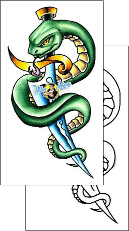 Dagger Tattoo snake-tattoos-shaun-oldershaw-suf-00028