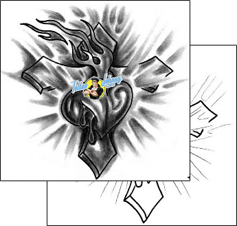 Heart Tattoo for-women-heart-tattoos-skully-van-gool-svf-00011
