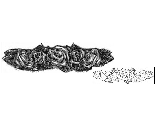 Rose Tattoo Specific Body Parts tattoo | SVF-00025