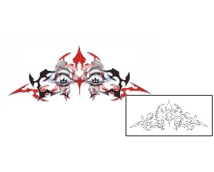 Eye Tattoo Specific Body Parts tattoo | SWF-00012