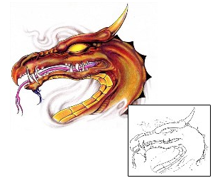 Monster Tattoo Mythology tattoo | SWF-00075