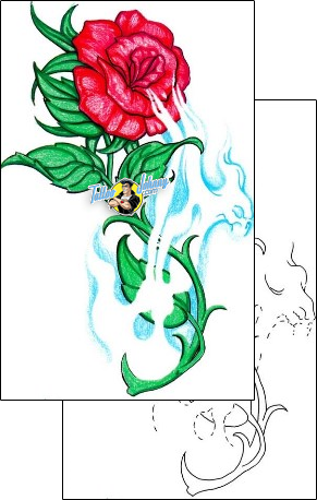 Rose Tattoo plant-life-rose-tattoos-shawn-wallace-swf-00089