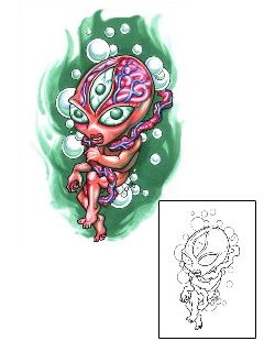 Cosmic Tattoo Horror tattoo | SXF-00043