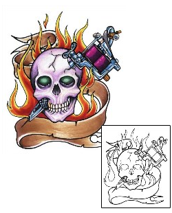 Scary Tattoo Miscellaneous tattoo | SXF-00060