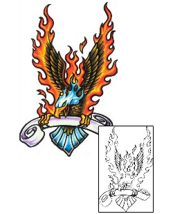 Fire – Flames Tattoo For Women tattoo | SXF-00096