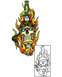 Fire – Flames Tattoo Mythology tattoo | SXF-00137