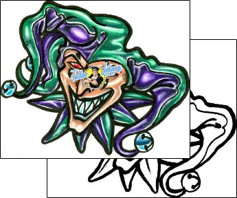 Evil Tattoo joker-tattoos-steve-comeaux-sxf-00141