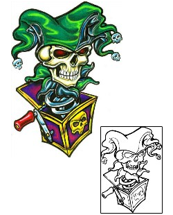 Joker - Jester Tattoo Mythology tattoo | SXF-00143