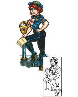 Pin Up Tattoo For Men tattoo | SXF-00227