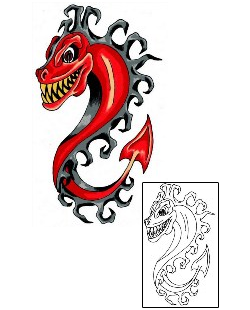 Monster Tattoo Horror tattoo | SZF-00071