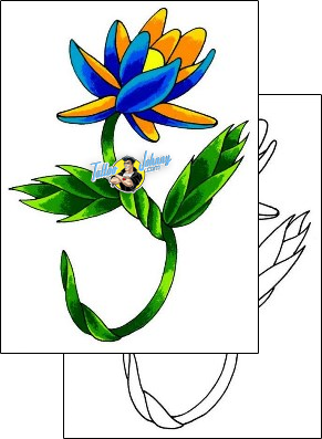 Flower Tattoo plant-life-flowers-tattoos-stephanie-conte-szf-00086