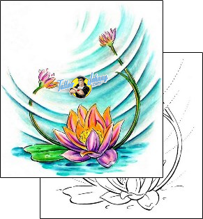 Flower Tattoo lily-tattoos-thomas-jacobson-t9f-00081