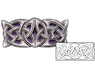 Celtic Tattoo Specific Body Parts tattoo | T9F-00189