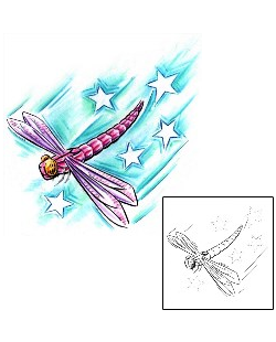 Dragonfly Tattoo Insects tattoo | T9F-00192