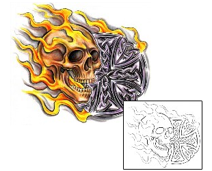 Fire – Flames Tattoo Tattoo Styles tattoo | T9F-00196