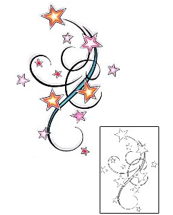 Celestial Tattoo Tattoo Styles tattoo | T9F-00215