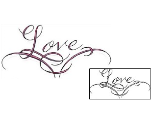 Love Tattoo For Women tattoo | T9F-00256