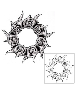 Sun Tattoo Tattoo Styles tattoo | T9F-00279