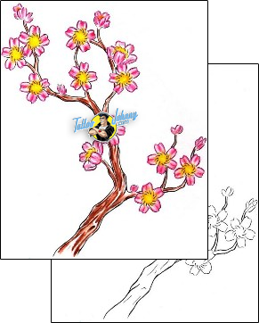 Cherry Blossom Tattoo plant-life-cherry-blossom-tattoos-thomas-jacobson-t9f-00284