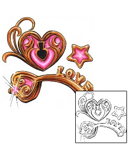 Love Tattoo Miscellaneous tattoo | T9F-00309