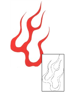 Fire – Flames Tattoo Tattoo Styles tattoo | T9F-00311