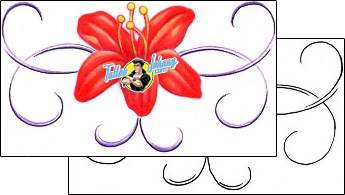 Lily Tattoo plant-life-lily-tattoos-thomas-jacobson-t9f-00330