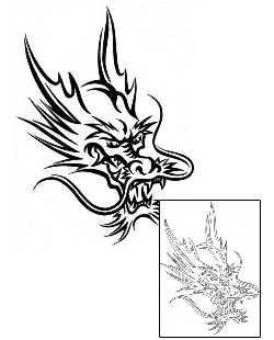 Dragon Tattoo Mythology tattoo | T9F-00359