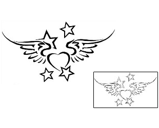 Star Tattoo For Women tattoo | T9F-00371