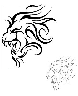 Lion Tattoo Animal tattoo | T9F-00374