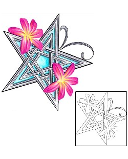 Star Tattoo Astronomy tattoo | T9F-00384