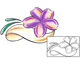 Plumeria Tattoo Miscellaneous tattoo | T9F-00401