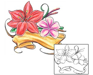 Lily Tattoo Miscellaneous tattoo | T9F-00403