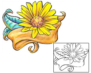 Sunflower Tattoo Plant Life tattoo | T9F-00412