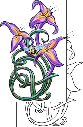 Lily Tattoo plant-life-lily-tattoos-thomas-jacobson-t9f-00413