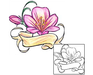 Lily Tattoo Miscellaneous tattoo | T9F-00431