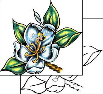 Flower Tattoo plant-life-flowers-tattoos-toby-ackerman-taf-00020