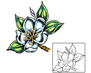 Picture of Plant Life tattoo | TAF-00020