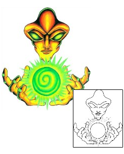 Alien Tattoo TAF-00036