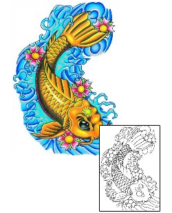 Picture of Marine Life tattoo | TAF-00052