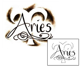 Aries Tattoo Zodiac tattoo | TDF-00031