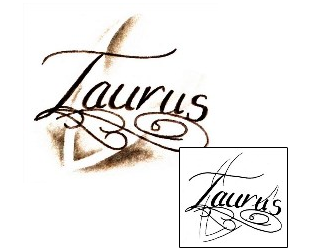 Picture of Taurus tattoo | TDF-00040