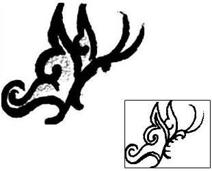 Butterfly Tattoo For Women tattoo | TEF-00006
