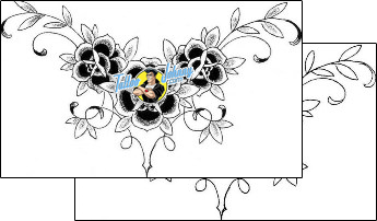 Flower Tattoo for-women-lower-back-tattoos-teddy-safarian-tef-00033