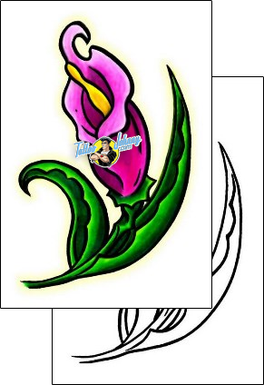Flower Tattoo plant-life-flowers-tattoos-tony-mingacci-tgf-00011