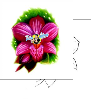 Flower Tattoo plant-life-flowers-tattoos-tony-mingacci-tgf-00028
