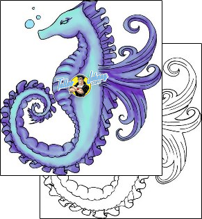 Sea Creature Tattoo marine-life-sea-creature-tattoos-therese-l-davis-thf-00016