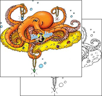 Octopus Tattoo marine-life-octopus-tattoos-therese-l-davis-thf-00018