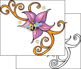 Lily Tattoo plant-life-lily-tattoos-therese-l-davis-thf-00064