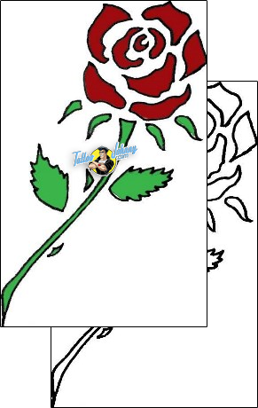 Rose Tattoo plant-life-rose-tattoos-therese-l-davis-thf-00073